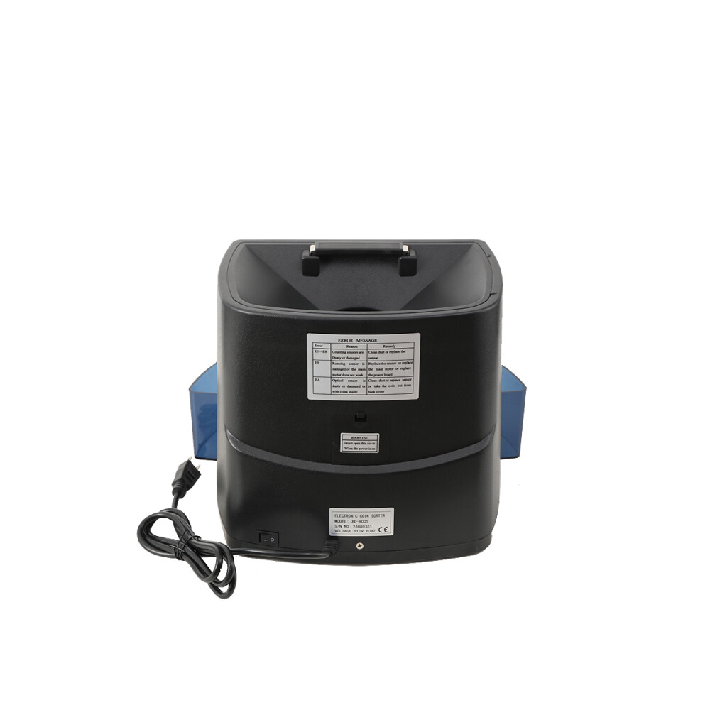 Coin Sorter Counter Digital Automatic Electronic Counting Change US