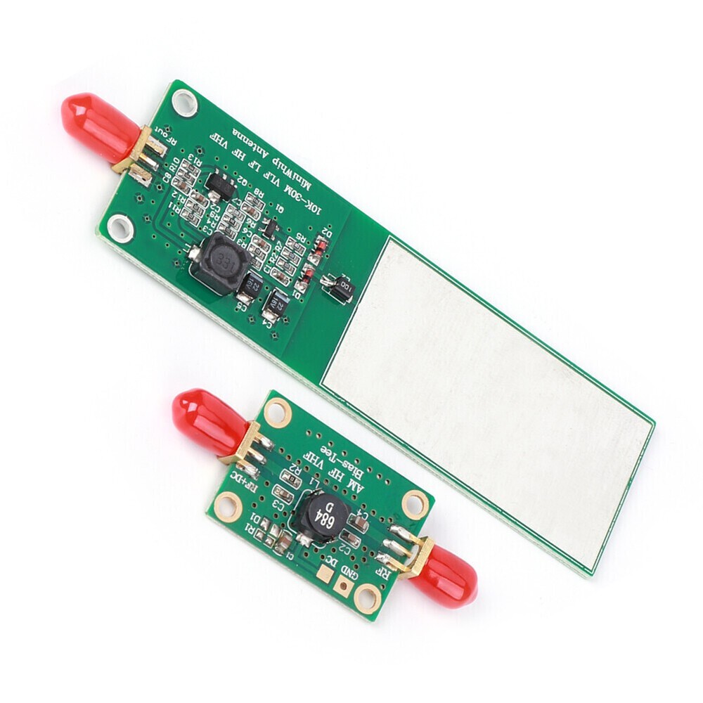 2Pcs Mini‑Whip Active Antenna RTL‑SDR Short Radio Receiver Electronic