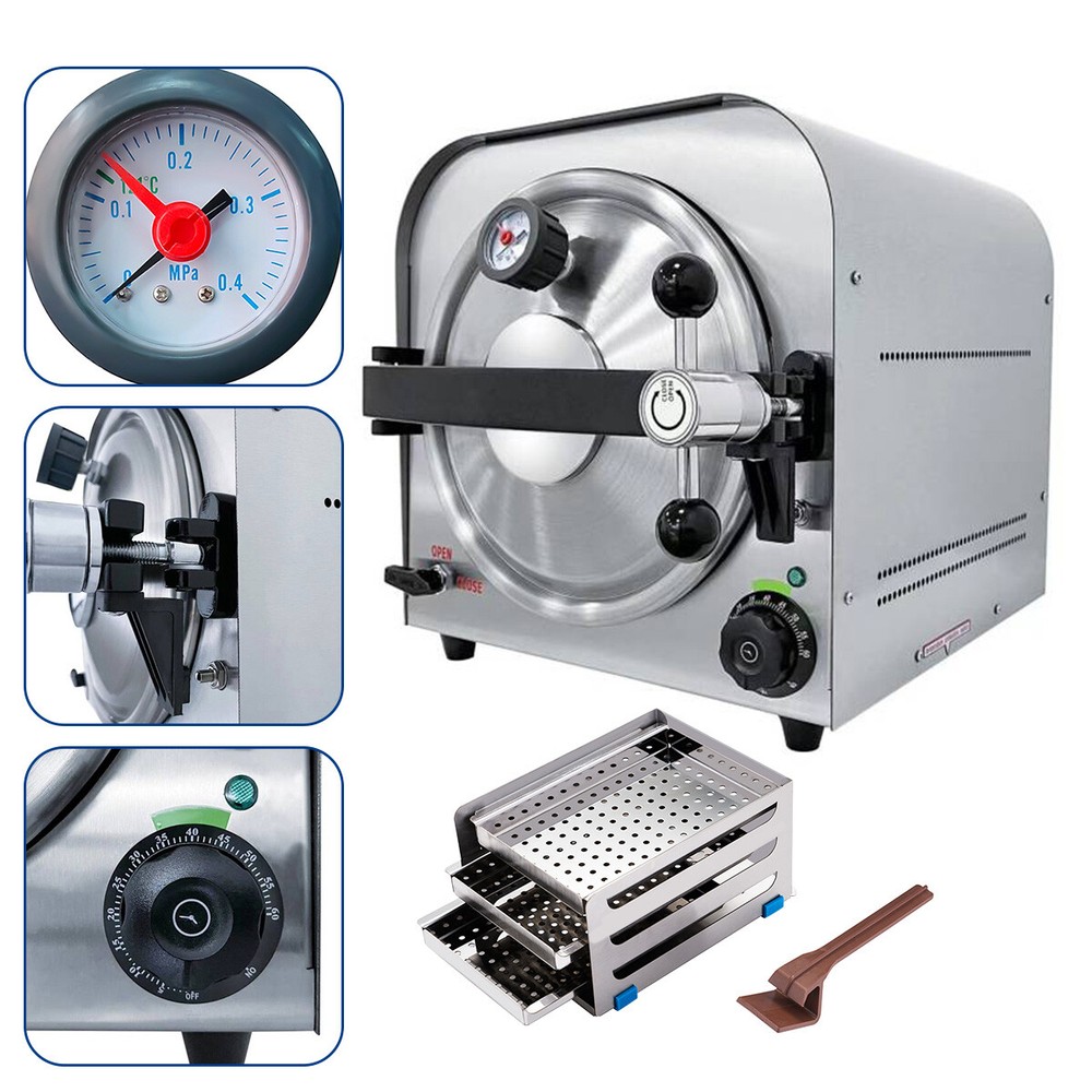Dental Autoclave Steam Sterilizer Medical Sterilization/Drying Function/Printer