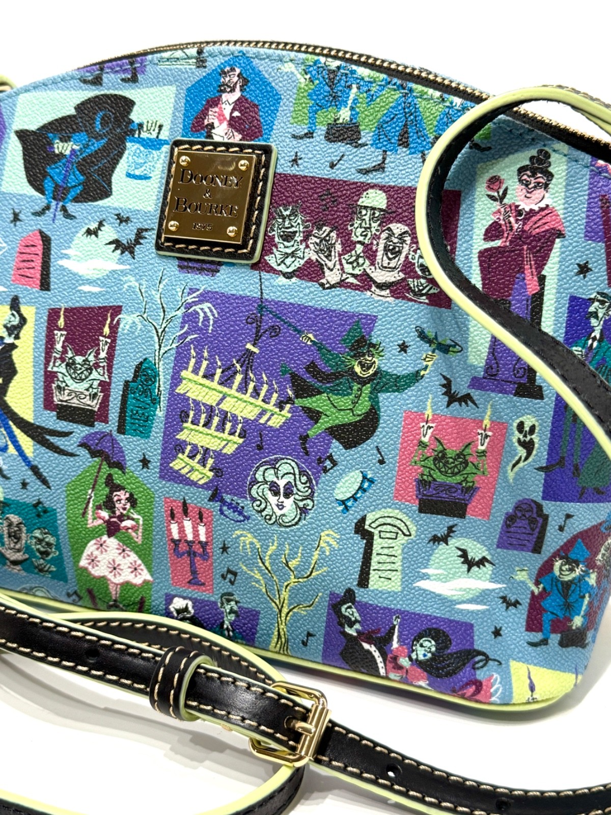DISNEY x DOONEY & BOURKE Haunted Mansion CROSSBODY BAG Madame Leota NEW wTAGS