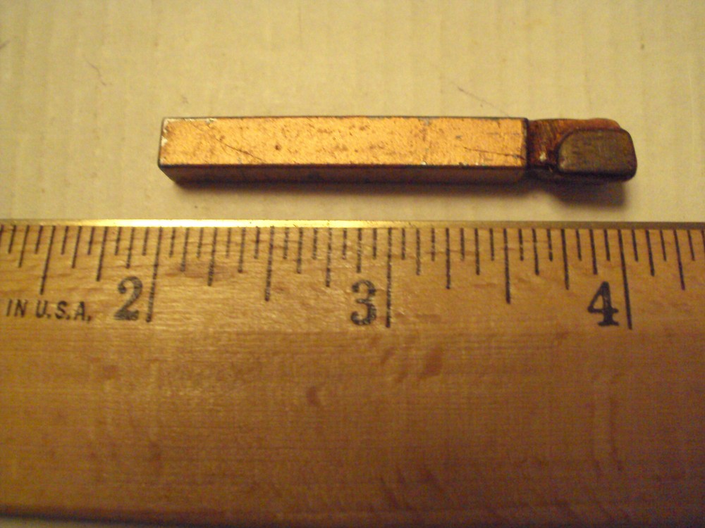 AL4 C5 brazed carbide lathe tool 1/4" square