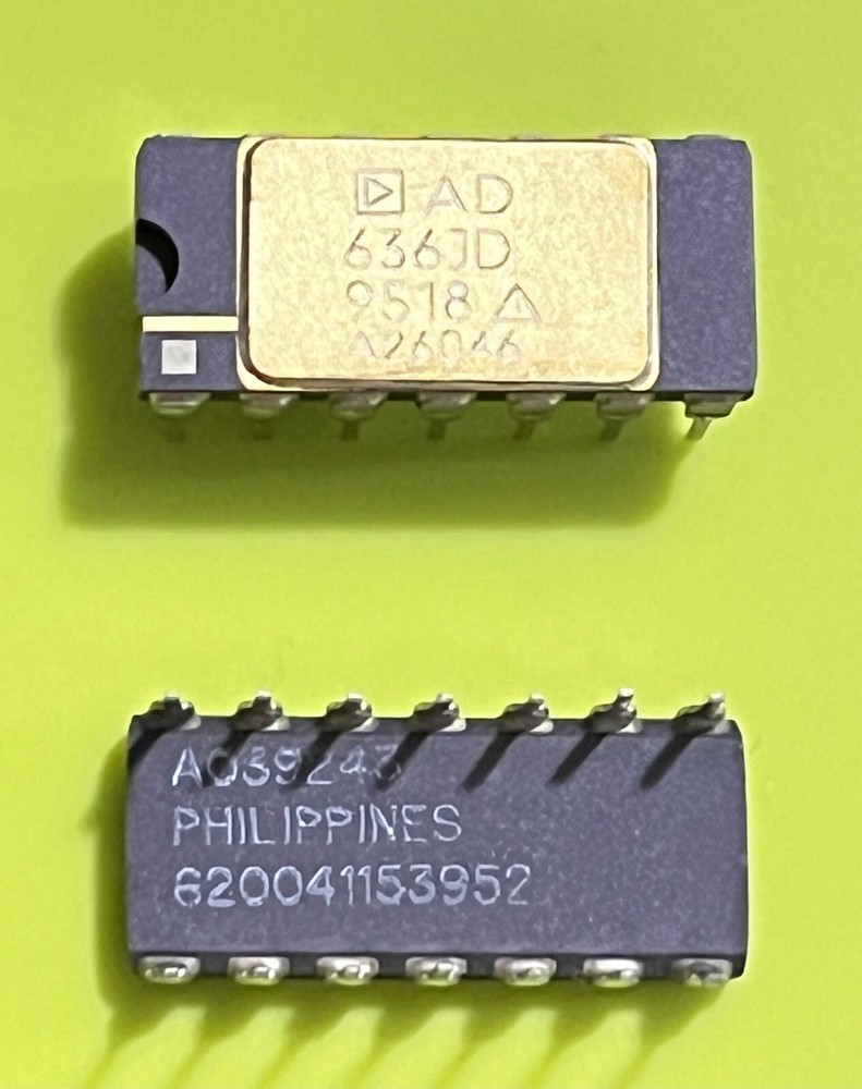 AD636JD IC RMS TO DC CONVERTER 14CDIP