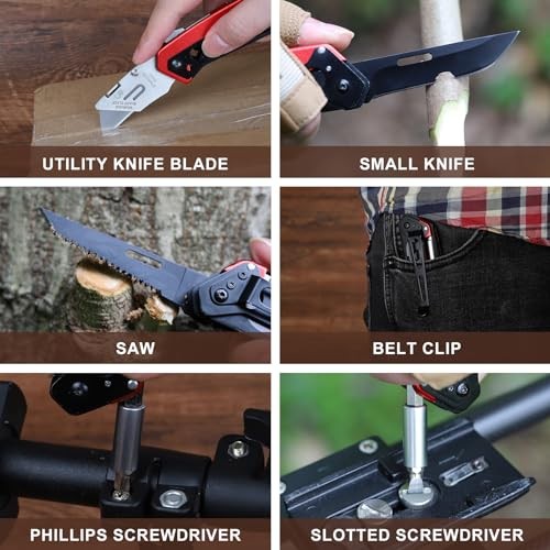 Utility Multitool Knife, Box Cutter, EDC, Work Men Gifts-Without Engraving