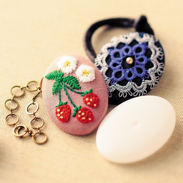 Olympus Covered Button Charm Type KB-3