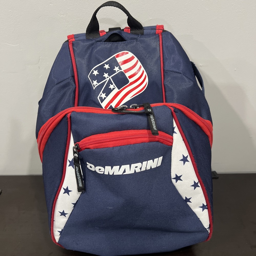 DeMarini Voodoo Junior Baseball Softball Backpack Blue USA