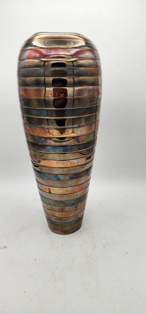 Solid Brass Layered Vase Made In India