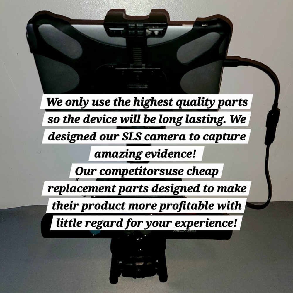 3D Mapping SLS Camera w/Screen/Audio Recorder, Image Correction