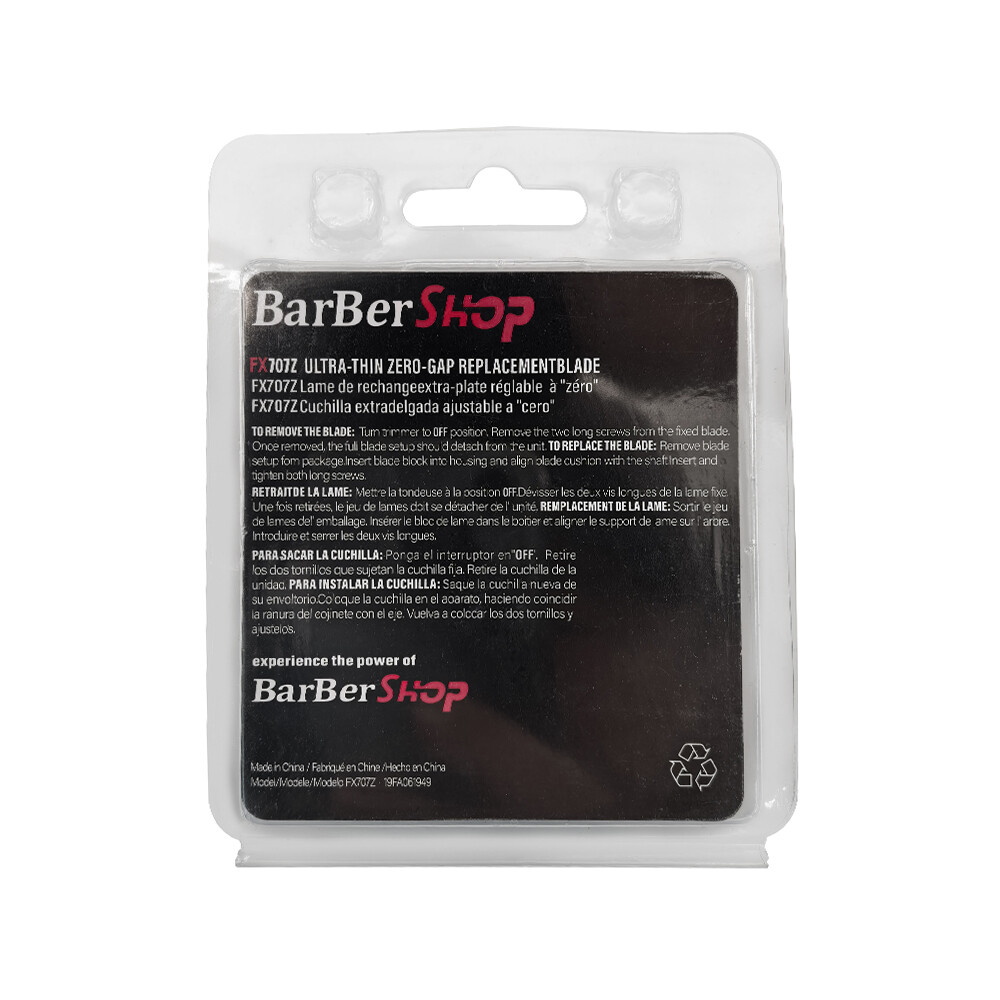 Compatible with BaBylissPro FX707Z Replacement DLC Titanium Coated Trimmer Blade