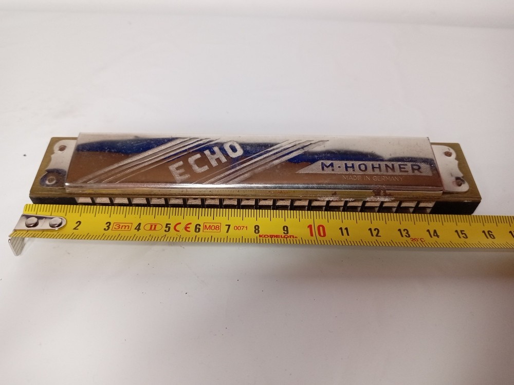 Vintage Echo M. Hohner Harmonica Key G