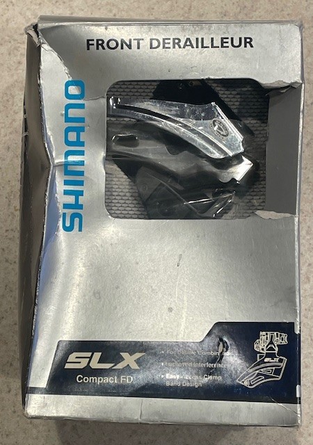 Shimano SLX FD-M665-E Front Derailleur Top Swing E-type Mount