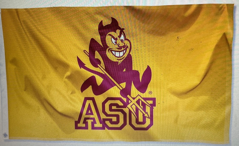 ARIZONA STATE SUN DEVILS 3' x 5' polyester flag