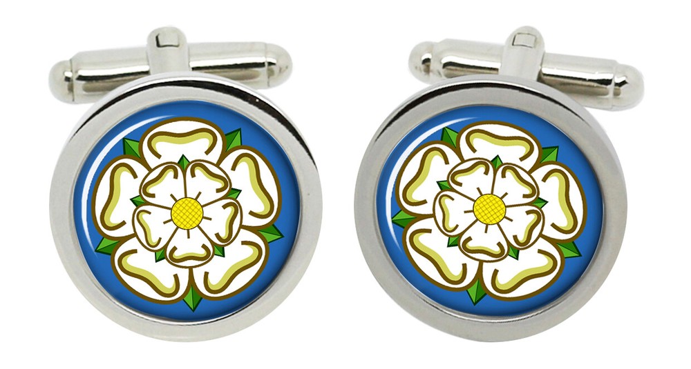 Yorkshire Round Cufflinks in Box