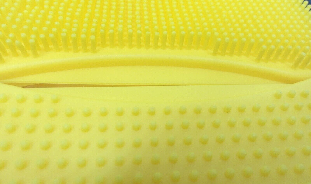NEW!! EverScrub All Purpose Silicone Sponge, 2 Pack, Reusable, Yellow