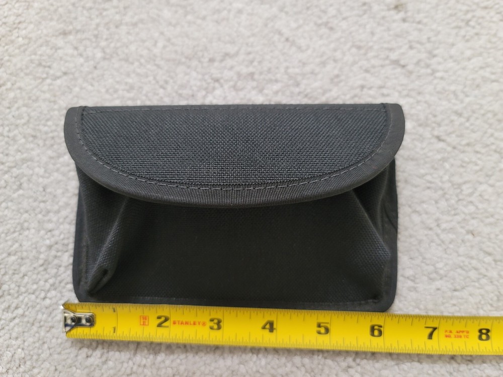 Sidekick Belt Pouch Black 6"x3"