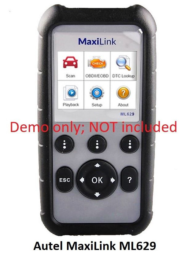 OBDII OBD2 Cable Compatible with Autel MaxiLink ML529 HD ML629 Code Scan Tool