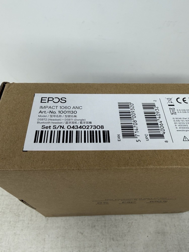 EPOS Impact 1060 ANC Professional Bluetooth Headset for PC Double-Sided Premium