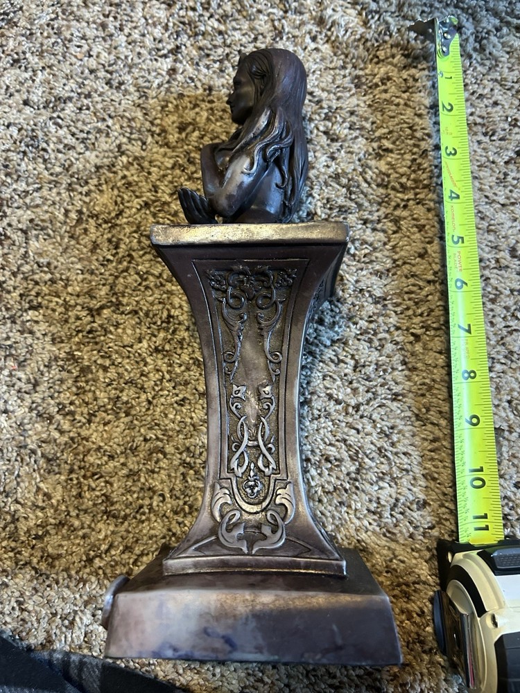 Devine Wiccan Goddess Wooden Statue