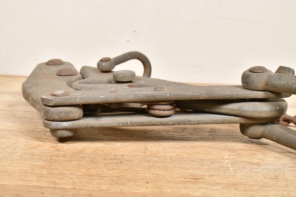 Vtg 1950's Bell System M Klein & Sons Cable Puller Wire Rope 3-55