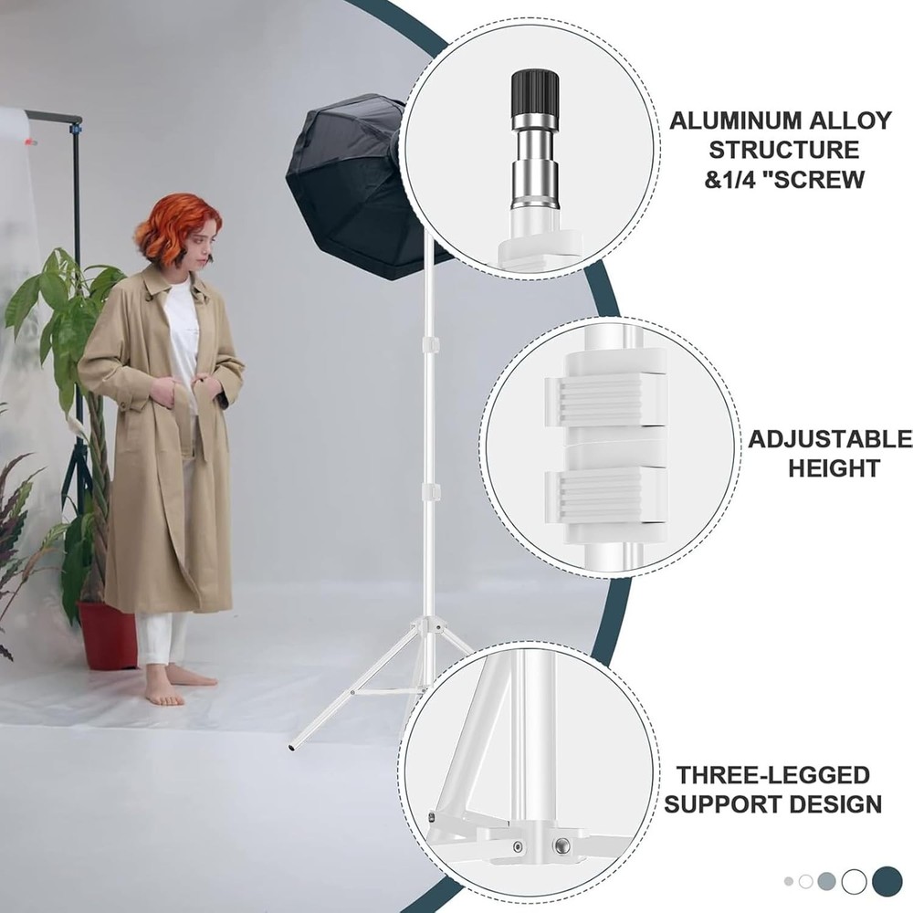 Photography Tripod Set with Carry Case