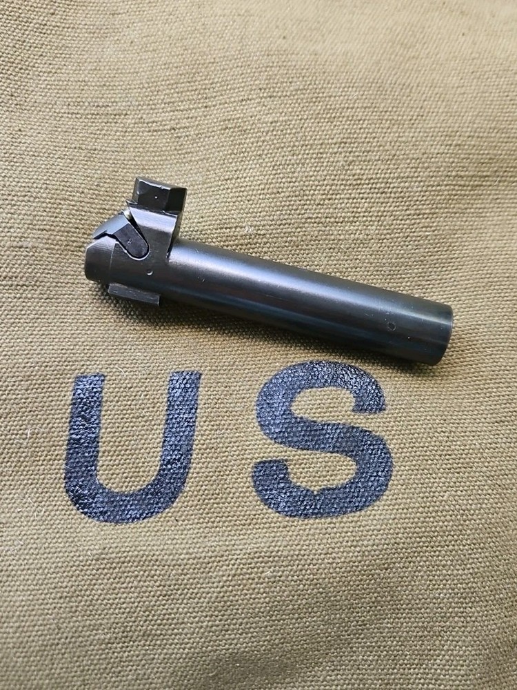 Underwood M1 Carbine Bolt. USGI Round, Blued,  Complete.