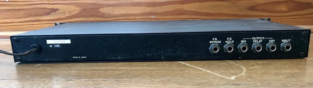 Electra Digital Delay Rack Unit. Model EP-401. Repair Project