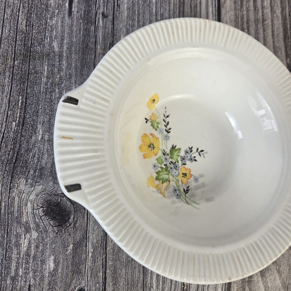 Vintage Floral Bowl Candy Dish