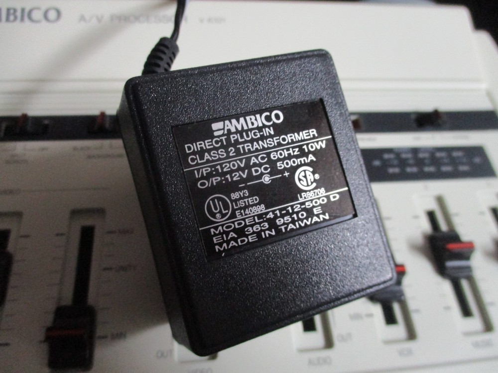 Vintage 90's AMBICO Editing A/V Processor V-6321