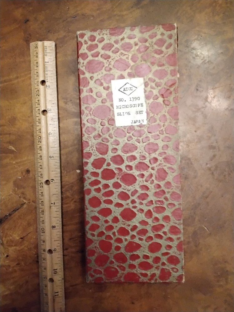 ATCO NEW CLEAR MICROSCOPE SLIDES, 30 EACH WITH COVERS