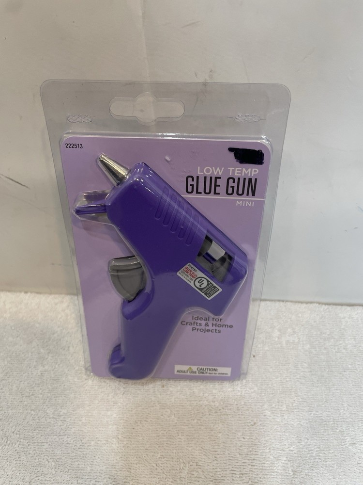 Purple Low Temp Mini Glue Gun