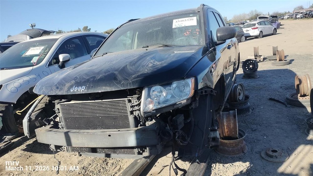 LEFT REAR DOOR WINDOW REGULATOR OEM 2013 JEEP COMPASS