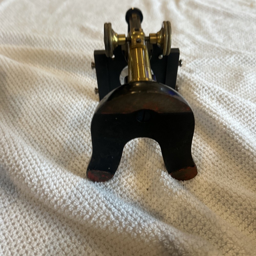 Leitz Wetzler brass field microscope,