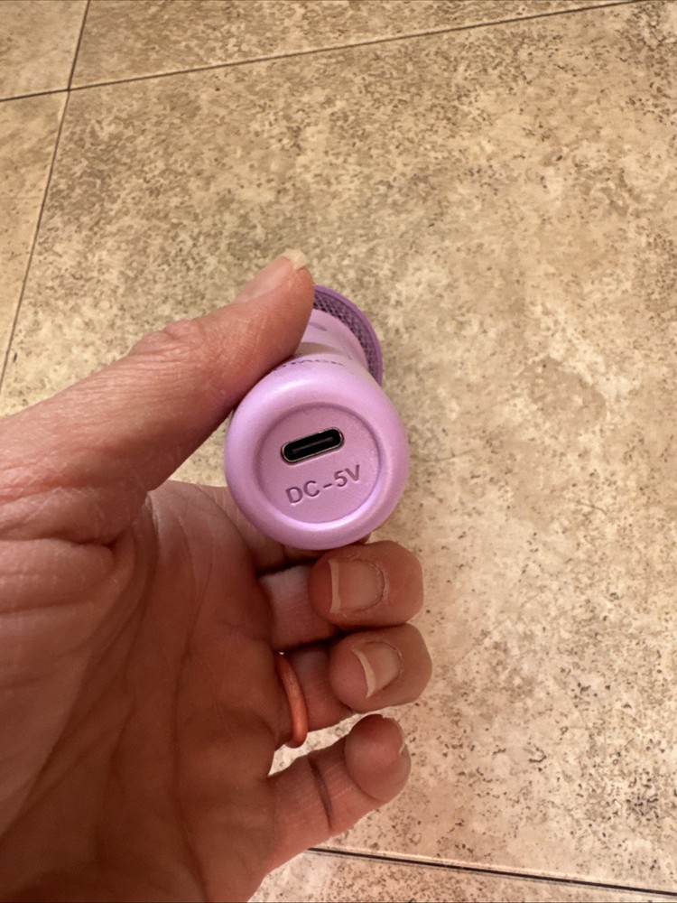 Purple Sudotack wireless Bluetooth karaoke microphone Small