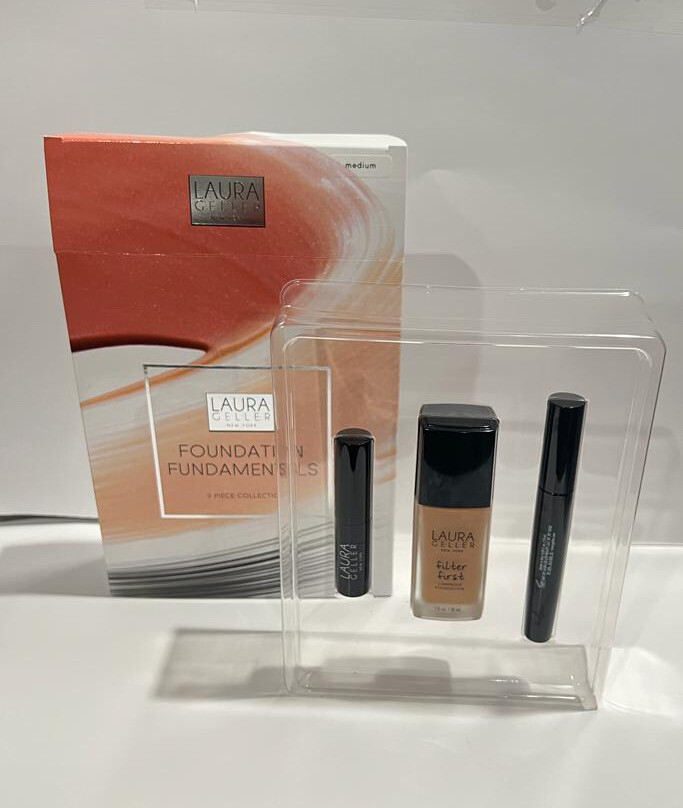 Laura Geller Foundation Fundamentals 3pc Collection Set MEDIUM