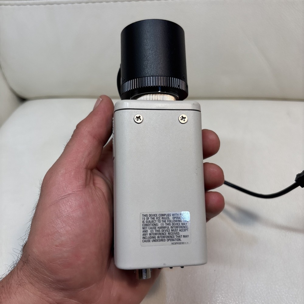 Sanyo Color VCC-3974 CCD Security Camera - WITH LENSE - UNTESTED