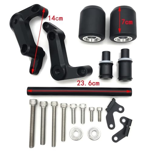 Motorcycle Frame Sliders, Crash Protector Falling Protection Guards Kits
