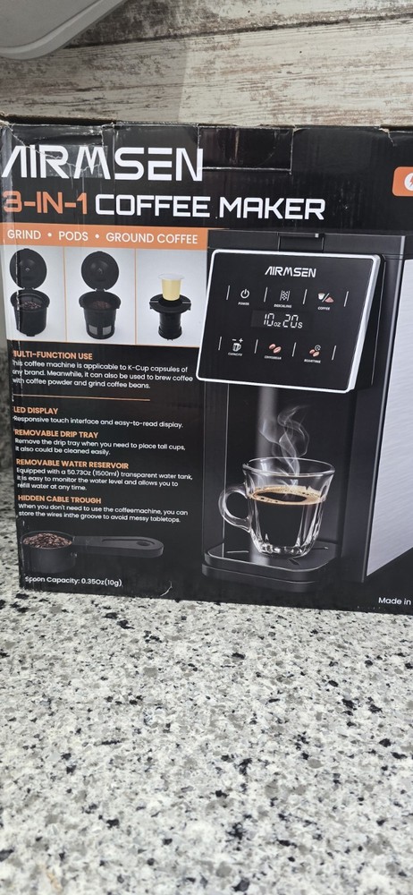 AIRMSEN 3-1 Coffee Maker