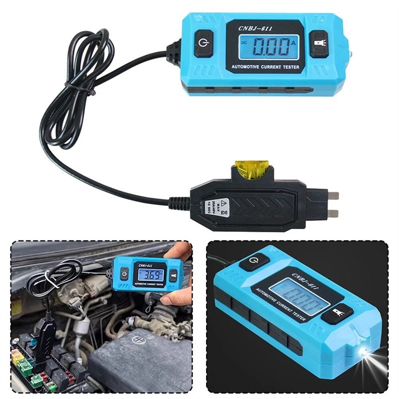 Automotive Circuit Fault Probe Tester,Portable High-Precision 20a 48v Car Tester