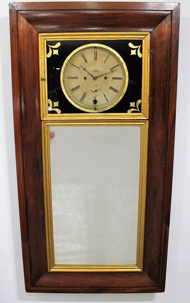 George Hills mirror clock