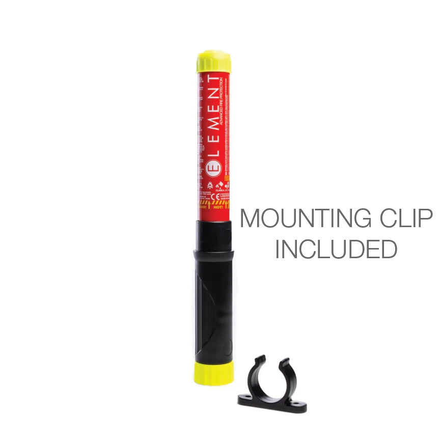 Element E100 Fire Extinguisher Stick 40100, 100 second discharge NO MAINTENANCE