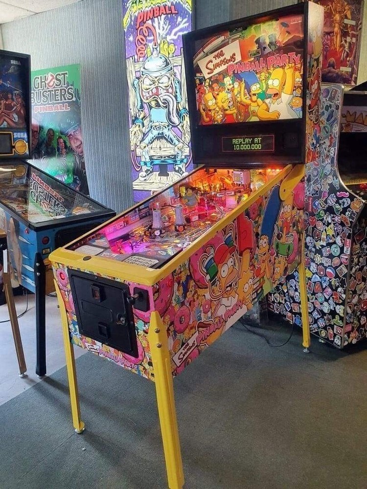 Simpsons TSPP Stern Donut Pinball Decals