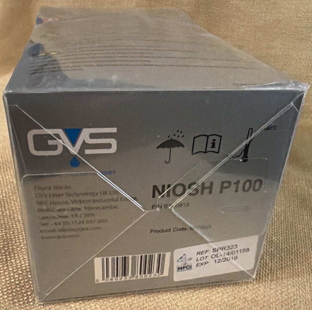 elipse p100 spr323 resperator mask small/medium