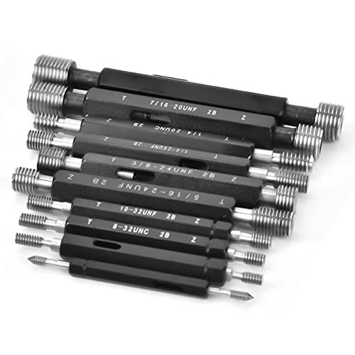10Pcs Thread Plug Gage Nut Bolt Thread Checker Double End Imperial thread