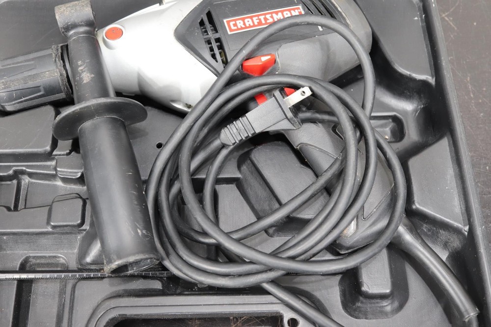 Craftsman 1/2 Inch Variable Speed Reversible Hammer Drill Case Model 315.101370