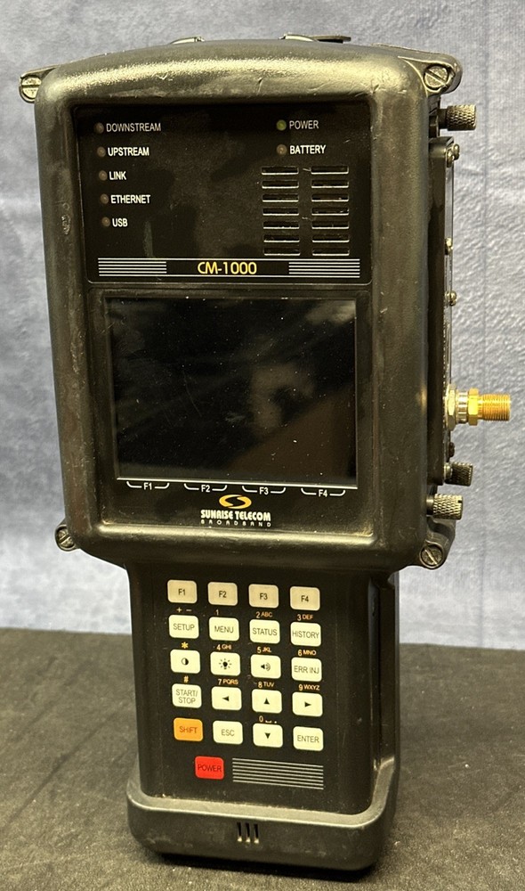 Sunrise Telecom CM-1000 Cable Modem Analyzer CM1000