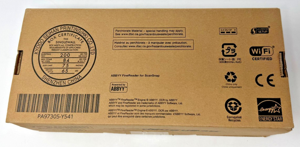 Fujitsu Scansnap iX100 Wireless Mobile Portable Scanner for Mac or PC