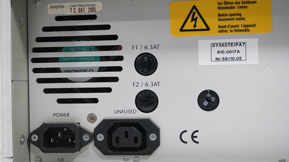ZEISS (PALM) SYS63TE/PA7 CONTROLLER || MICROBEAM LASER-CAPTURE MICRODISSECTION