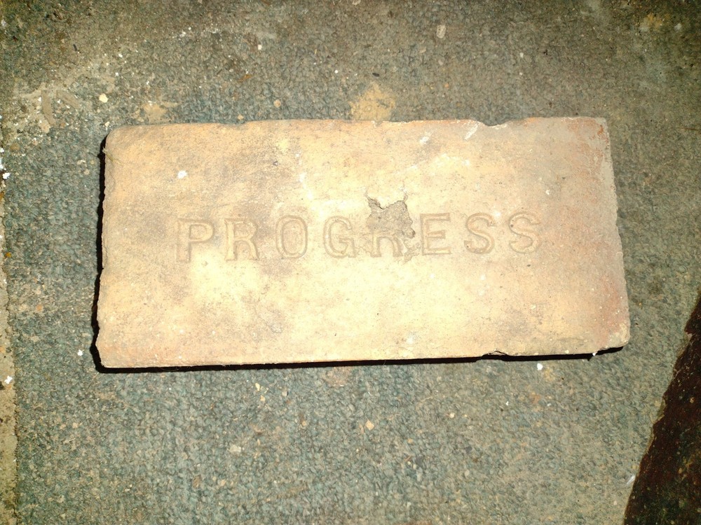 Nelsonville Progress brick block