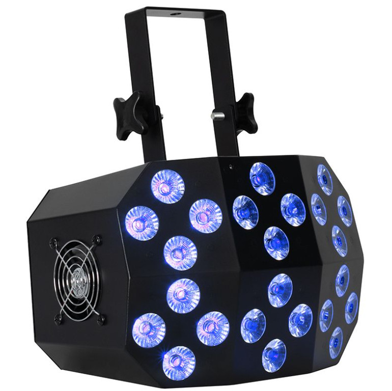 Mega Wash 24 Hex Wash Light (MEG024) - Eliminator Lighting