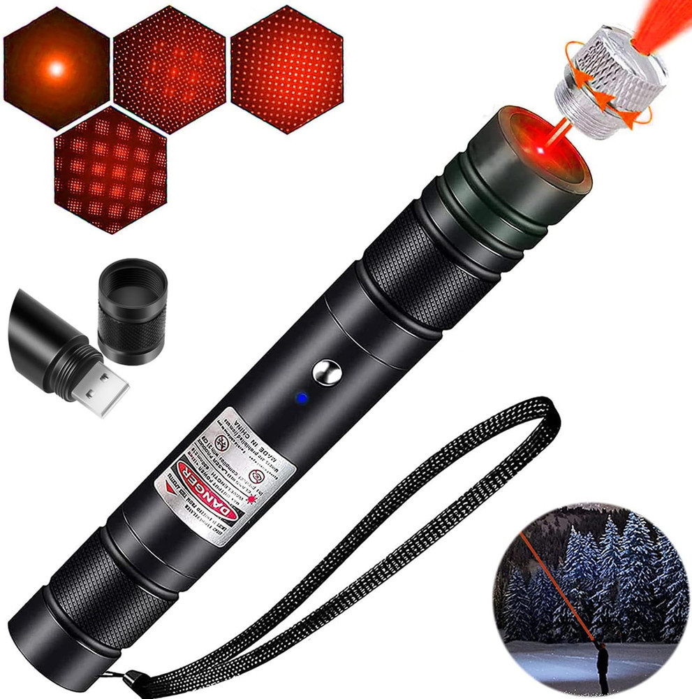 Laser Pointer High Power, Red Laser Pointer Presentations Pen, Tactical Flashlig
