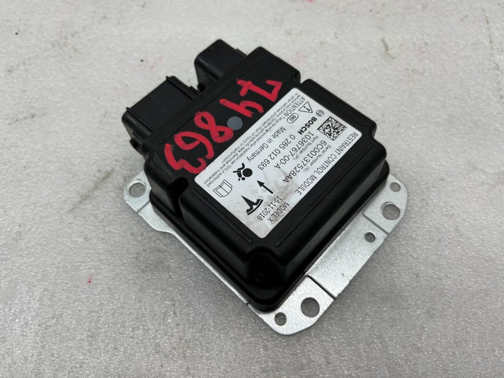 ⭕ 16-20 Tesla Model X Safety Restraint Control Module (Crash Data) 1036767-00-A